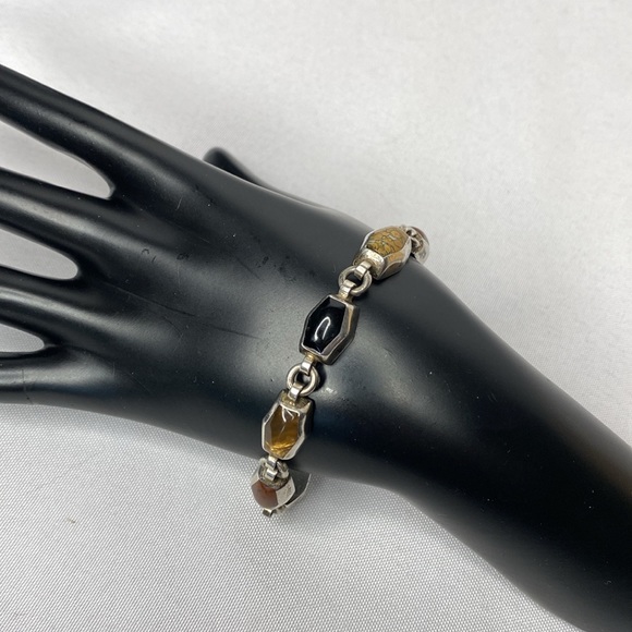 Taxco Jewelry - Taxco Mexican 925 bracelet with multiple stones